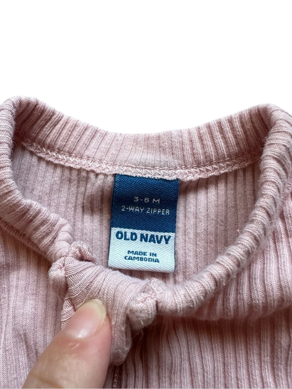 Old Navy lot of 4 footed two way zip closure sleeper footed pajamas 3-6 Months
